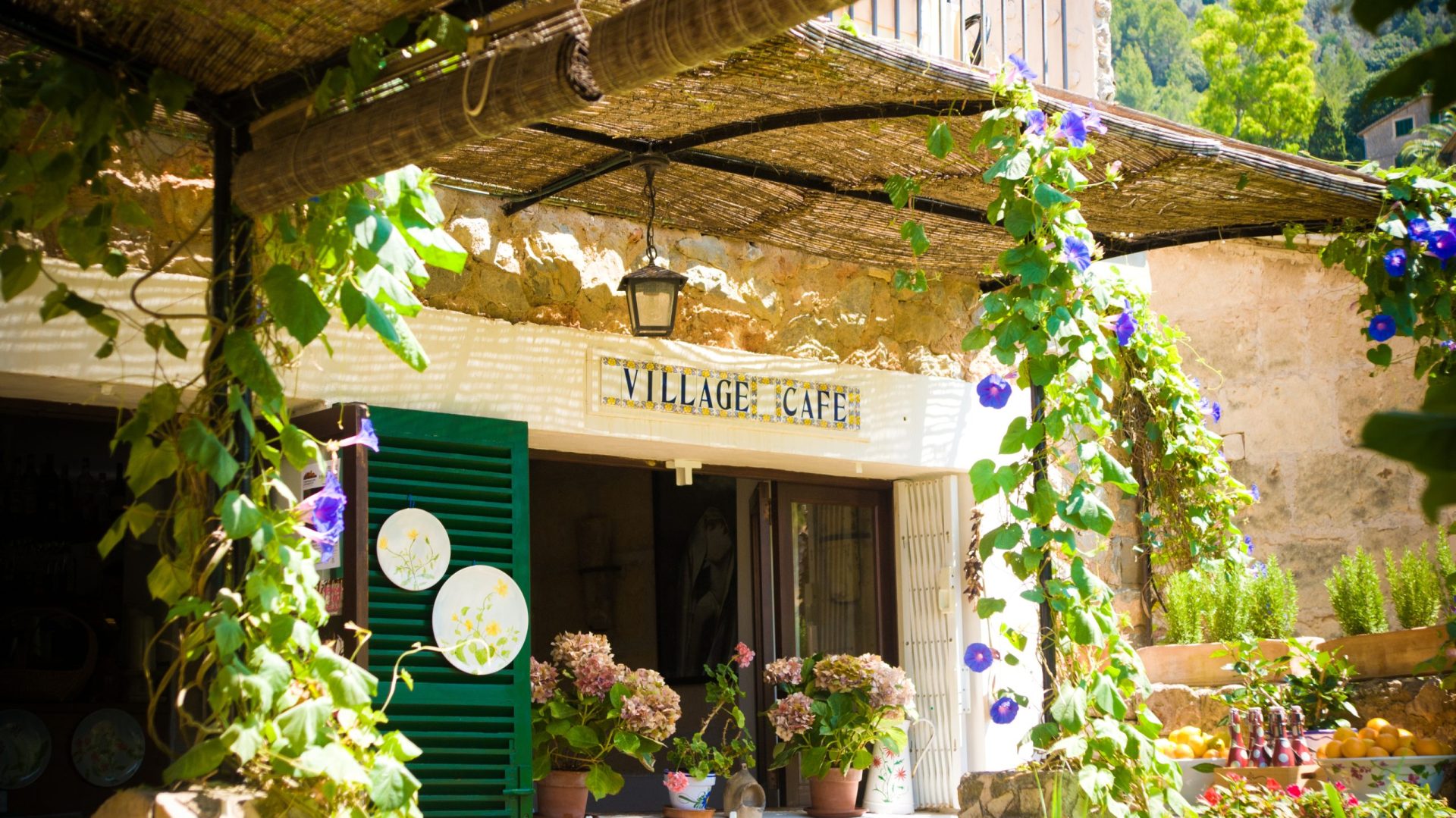 Café en Deià, Mallorca