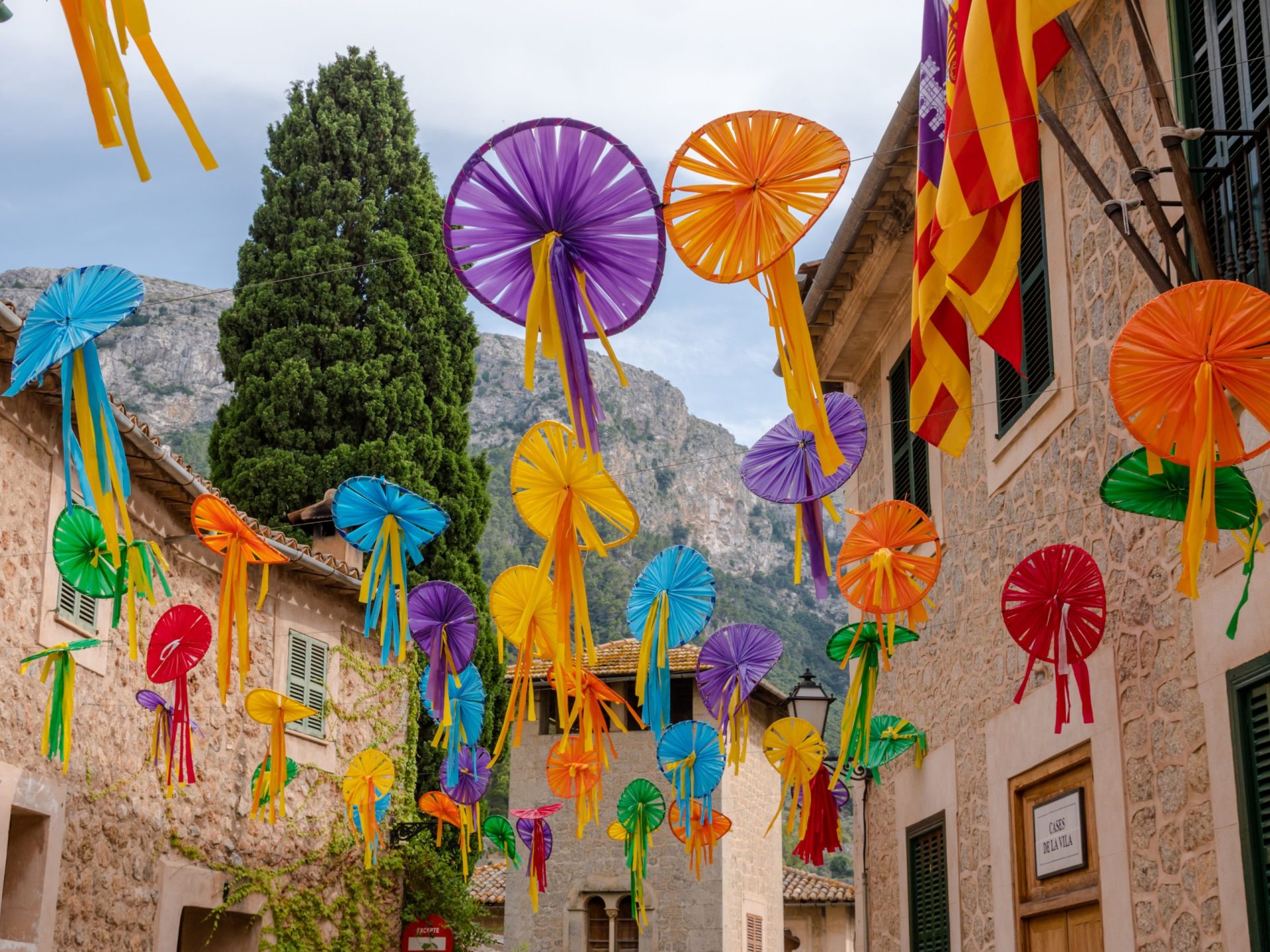 Fiestas en Deià, Mallorca