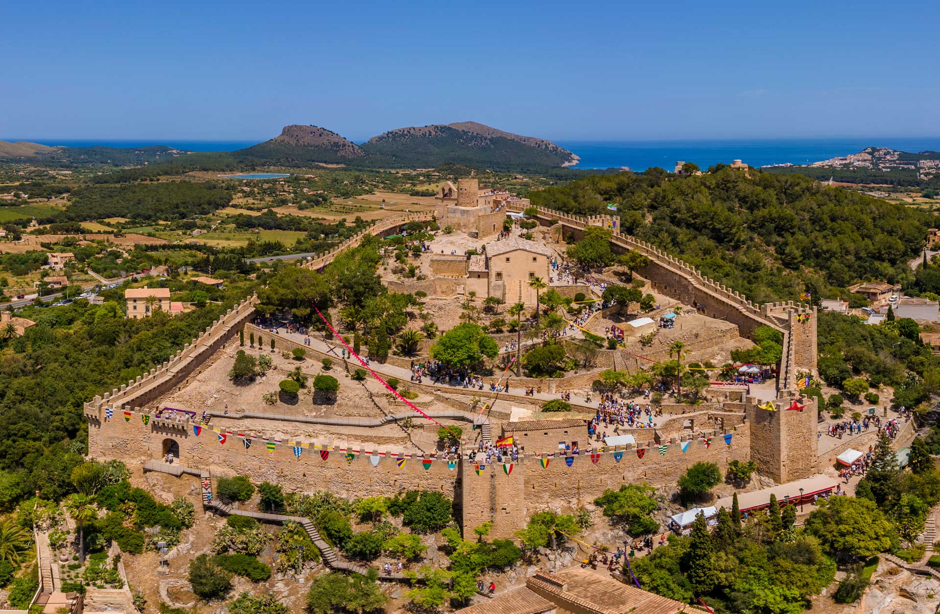 Feria medieval de Capdepera, Mallorca en mayo