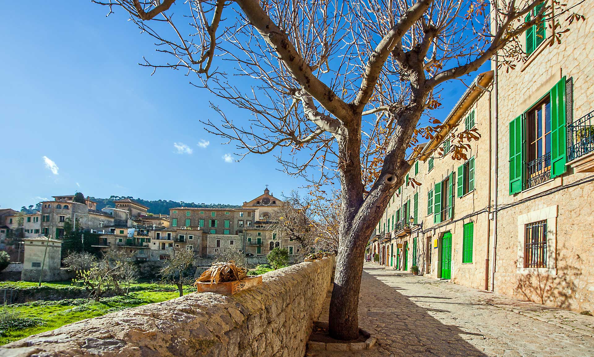 Valldemossa, Mallorca, en diciembre